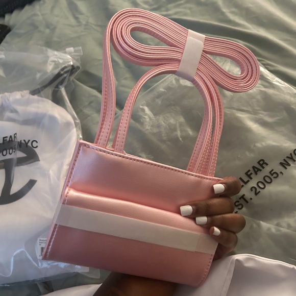 Ballerina pink small Telfar shopping bag - Picture 9 of 13